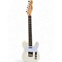 Used Squier Telecaster White Solid Body Electric Guitar White
