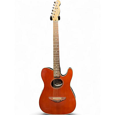 Used Squier Telecoustic Mahogany Acoustic Electric Guitar
