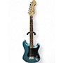 Used Squier Tom Delonge Signature Stratocaster Ice Blue Metallic Solid Body Electric Guitar Ice Blue Metallic