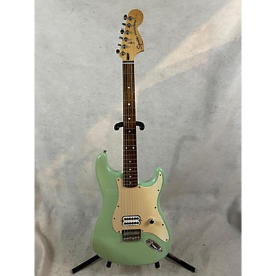 Squier Used Squier Tom Delonge Signature Stratocaster Mint Green Solid Body Electric Guitar