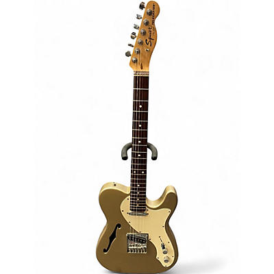 Used Squier VINTAGE MODIFIED TELECASTER Green Hollow Body Electric Guitar