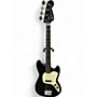 Used Squier VISTA MUSICMASTER Black Electric Bass Guitar Black