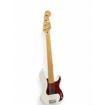 Used Squier VM P BASS ARTIC WHITE Electric Bass Guitar