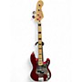 Used Squier Vintage Modified 70S Jazz Bass RED Electric Bass Guitar RED