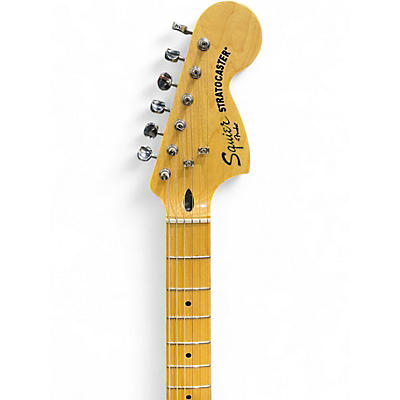 Used Squier Vintage Modified 70s Stratocaster BLACK Solid Body Electric Guitar