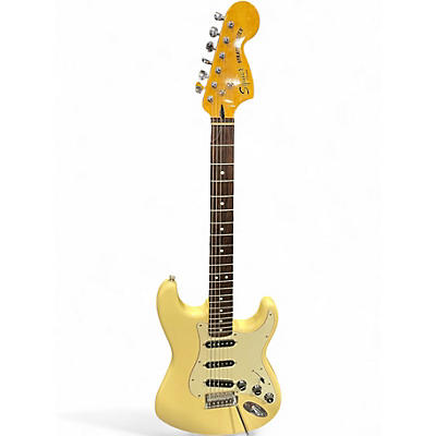 Used Squier Vintage Modified 70s Stratocaster Buttercream Solid Body Electric Guitar