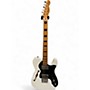 Used Squier Vintage Modified 72 Thinline Telecaster Classic White Hollow Body Electric Guitar Classic White