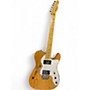 Used Squier Vintage Modified 72 Thinline Telecaster Natural Hollow Body Electric Guitar Natural