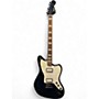 Used Squier Vintage Modified Baritone Jazzmaster Black Solid Body Electric Guitar Black