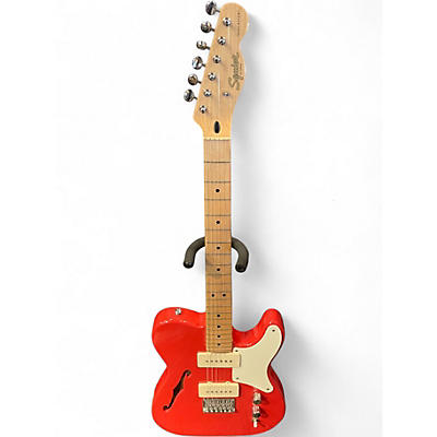 Used Squier Vintage Modified Cabronita Telecaster Fiesta Red Solid Body Electric Guitar