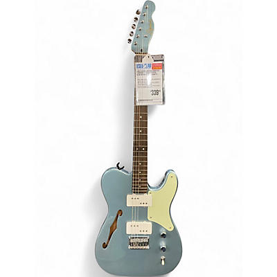 Used Squier Vintage Modified Cabronita Telecaster Ice Blue Metallic Solid Body Electric Guitar