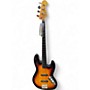 Used Squier Vintage Modified Fretless Jazz Bass 3 Color Sunburst Electric Bass Guitar 3 Color Sunburst