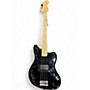 Used Squier Vintage Modified Jaguar Bass Black Electric Bass Guitar Black