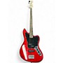 Used Squier Used Squier Vintage Modified Jaguar Bass Candy Apple Red Electric Bass Guitar Candy Apple Red