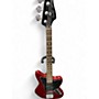 Used Squier Vintage Modified Jaguar Bass Candy Apple Red Electric Bass Guitar Candy Apple Red