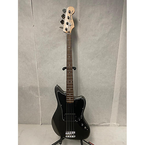 Squier Used Squier Vintage Modified Jaguar Bass METALLIC GREY Electric Bass Guitar METALLIC GREY