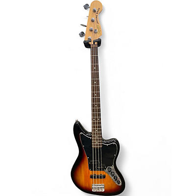 Used Squier Vintage Modified Jaguar Bass Special 2 Color Sunburst Electric Bass Guitar