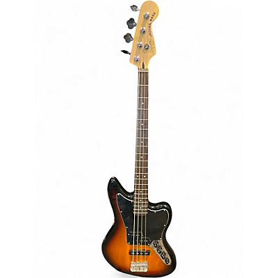 Used Squier Vintage Modified Jaguar Bass Special 3 Tone Sunburst Electric Bass Guitar