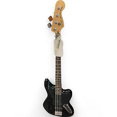 Used Squier Vintage Modified Jaguar Bass Special Black Electric Bass Guitar