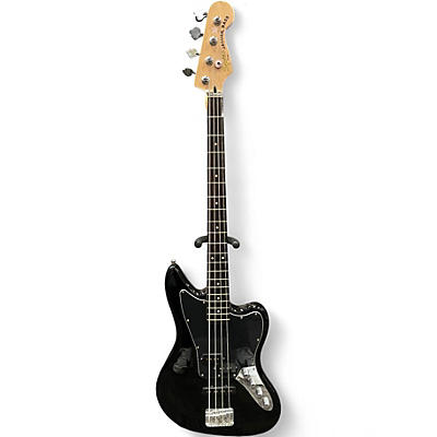 Used Squier Vintage Modified Jaguar Bass Special Black Electric Bass Guitar