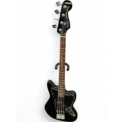 Used Squier Vintage Modified Jaguar Bass Special Black Electric Bass Guitar