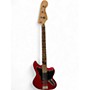 Used Squier Vintage Modified Jaguar Bass Special Crimson Red Trans Electric Bass Guitar Crimson Red Trans