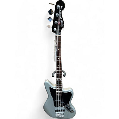 Squier Used Squier Vintage Modified Jaguar Bass Special Metallic Silver Electric Bass Guitar