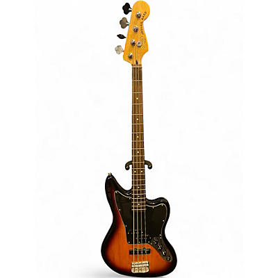 Used Squier Vintage Modified Jaguar Bass Special Sunburst Electric Bass Guitar