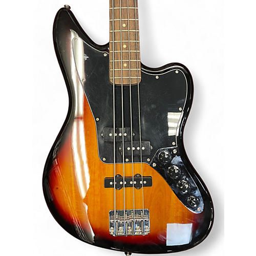 Squier Used Squier Vintage Modified Jaguar Bass Sunburst Electric Bass Guitar Sunburst