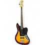 Used Squier Vintage Modified Jaguar Bass Sunburst Electric Bass Guitar Sunburst
