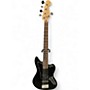 Used Squier Vintage Modified Jaguar Bass V 5 String Black Electric Bass Guitar Black