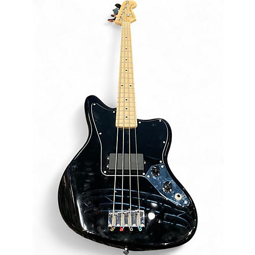Used Squier Vintage Modified Jaguar Black Solid Body Electric Guitar Black