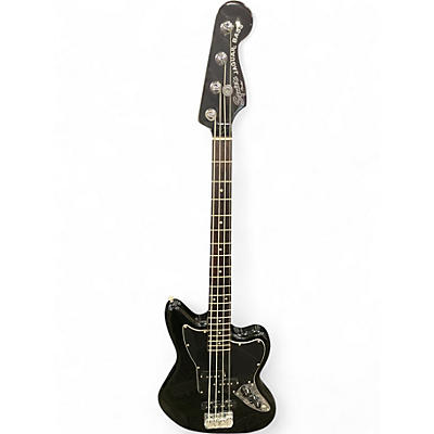 Used Squier Vintage Modified Jaguar Black Solid Body Electric Guitar