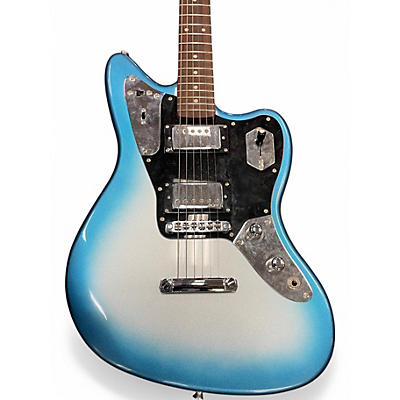 Used Squier Vintage Modified Jaguar Blue Burst Solid Body Electric Guitar