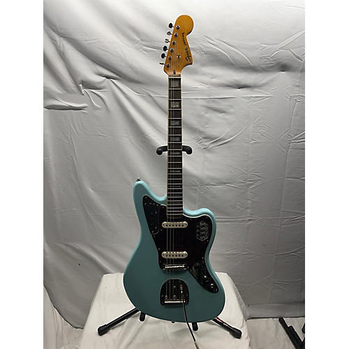 Squier Used Squier Vintage Modified Jaguar Blue Solid Body Electric Guitar Blue