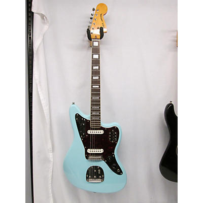 Squier Used Squier Vintage Modified Jaguar Daphne Blue Solid Body Electric Guitar