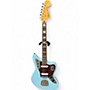 Used Squier Vintage Modified Jaguar Daphne Blue Solid Body Electric Guitar Daphne Blue