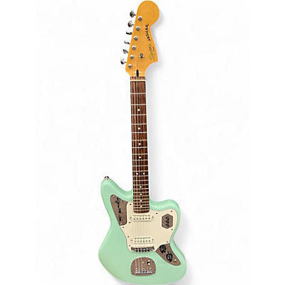 Used Squier Vintage Modified Jaguar Ocean Turquoise Solid Body Electric Guitar