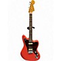 Used Squier Vintage Modified Jaguar Red Solid Body Electric Guitar Red