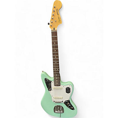 Squier Used Squier Vintage Modified Jaguar Seafoam Green Solid Body Electric Guitar