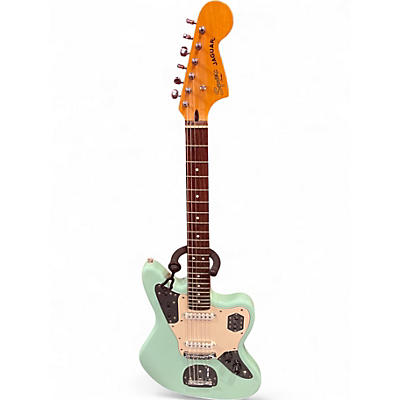Used Squier Vintage Modified Jaguar Seafoam Green Solid Body Electric Guitar