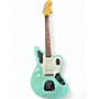 Used Squier Vintage Modified Jaguar Surf Green Solid Body Electric Guitar Surf Green