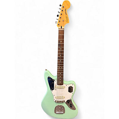 Used Squier Vintage Modified Jaguar Surf Green Solid Body Electric Guitar