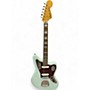 Used Squier Vintage Modified Jaguar Surf Green Solid Body Electric Guitar Surf Green