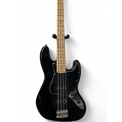 Used Squier Vintage Modified Jazz Bass Black Electric Bass Guitar