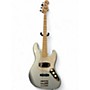 Used Squier Vintage Modified Jazz Bass Silver Electric Bass Guitar Silver