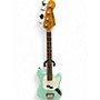 Used Squier Vintage Modified Mustang Bass Seafoam Green Electric Bass Guitar Seafoam Green