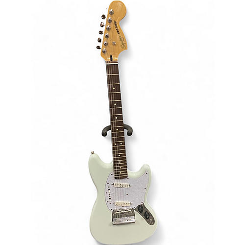 Squier Used Squier Vintage Modified Mustang Daphne Blue Solid Body Electric Guitar Daphne Blue