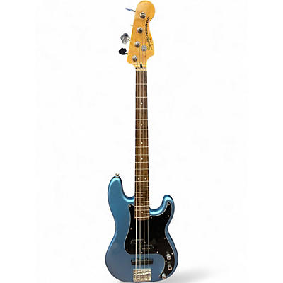Used Squier Vintage Modified Precision Bass Lake Placid Blue Electric Bass Guitar