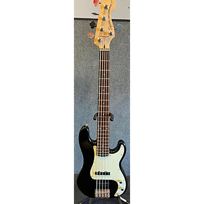 Squier Used Squier Vintage Modified Precision Bass V Black Electric Bass Guitar